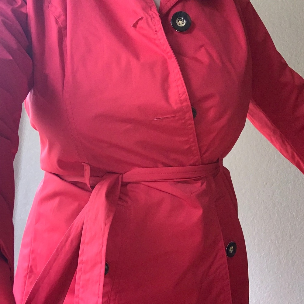Ruby Red Rain Jacket - Picture 3 of 4